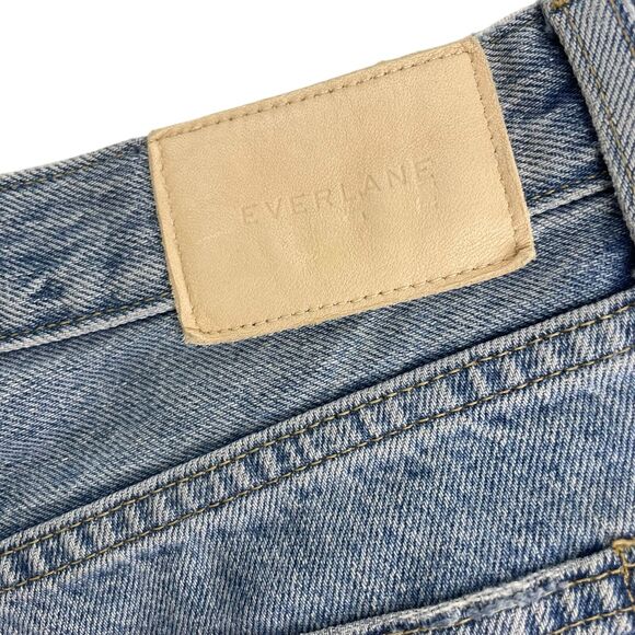Everlane The Denim Short Women’s 26 Blue Shorts Cut Off - Picture 3 of 8